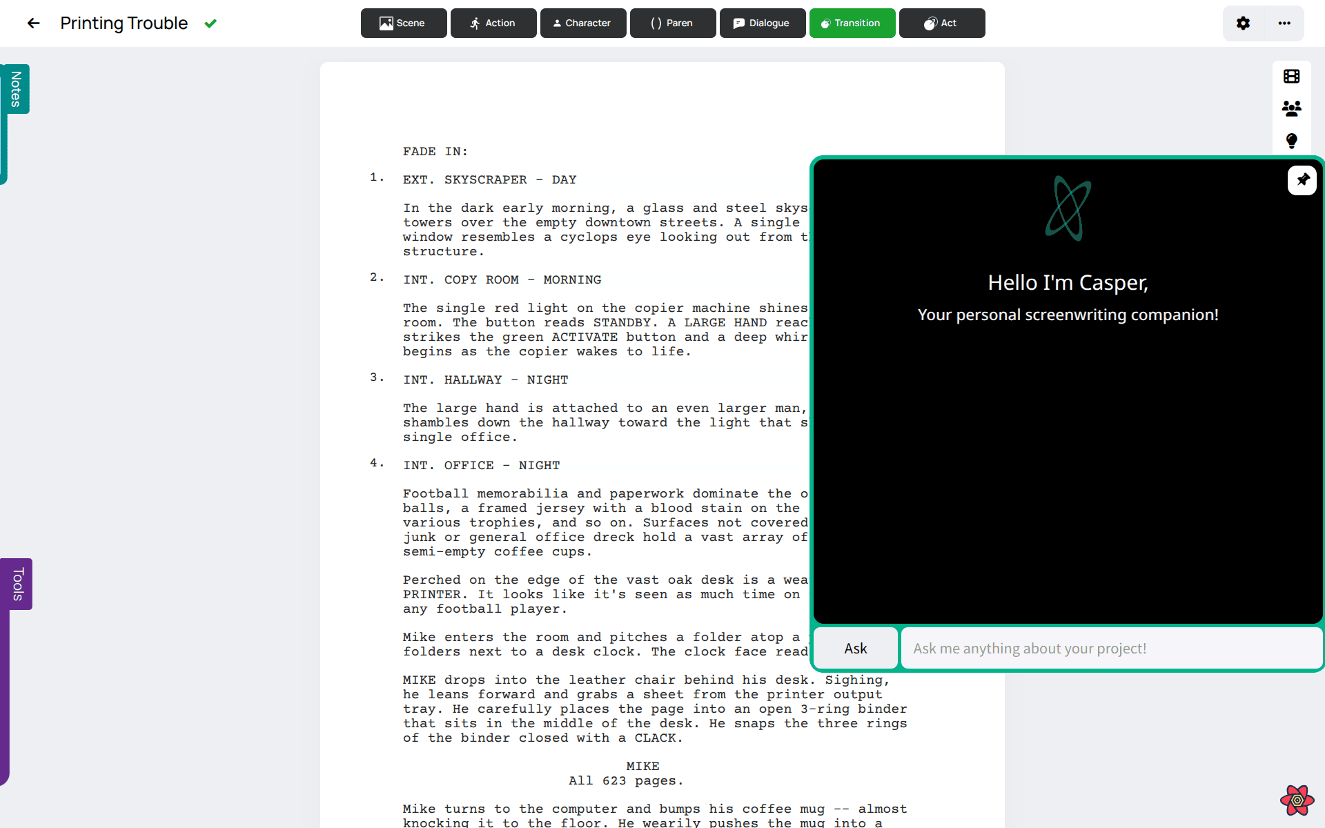 Plotmuse Script Studio